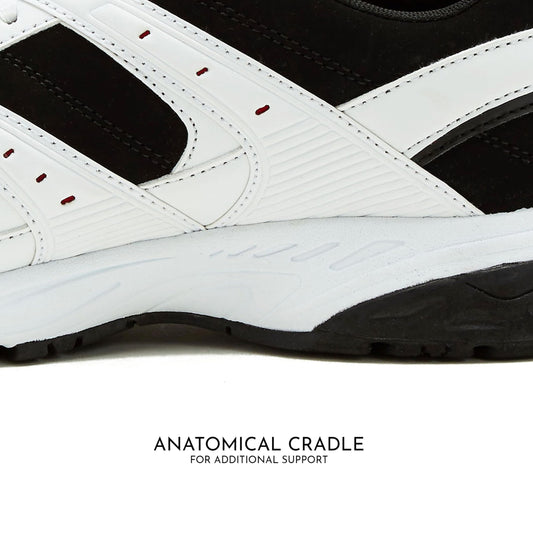 Avia Avi-Verge Mens Sneakers - Cross Trainer Mens Tennis Shoes, Pickleball or Walking Shoes for Men, Medium or Extra Wide Width Court Shoes Size 7 to 16